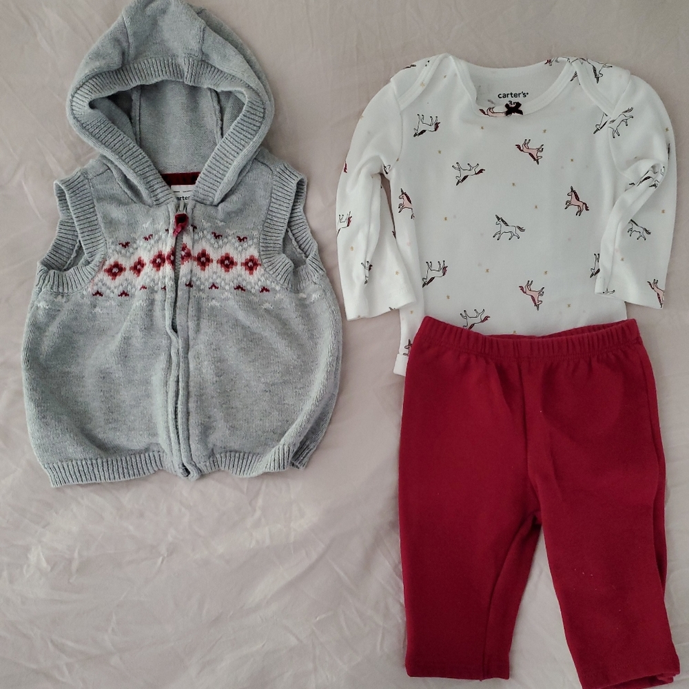 Infant Girl's 3 Piece Set